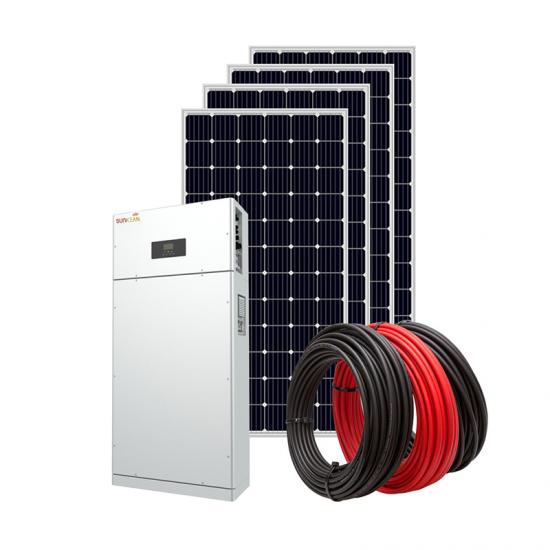 نظام لوحة الطاقة الشمسية الهجين