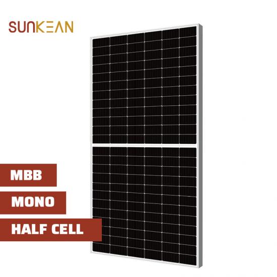 نصف قطع 550W 182mm خلية حجم الألواح الشمسية

