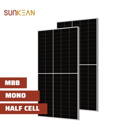 555W 210mm cell size PV panel