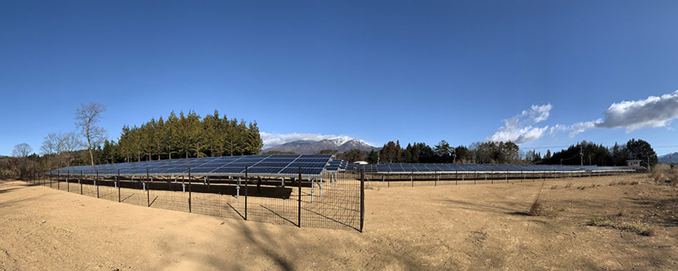  49.5 كو ياماناشي كين محطة طاقة شمسية في اليابان 2019 